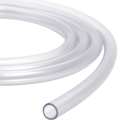 10 m / 32 ft of 10 mm Clear PVC Food Grade Hose - Flexible Non-Toxic Hose Pipe for Drinking Water, Aquarium Air Line, Fish Tank