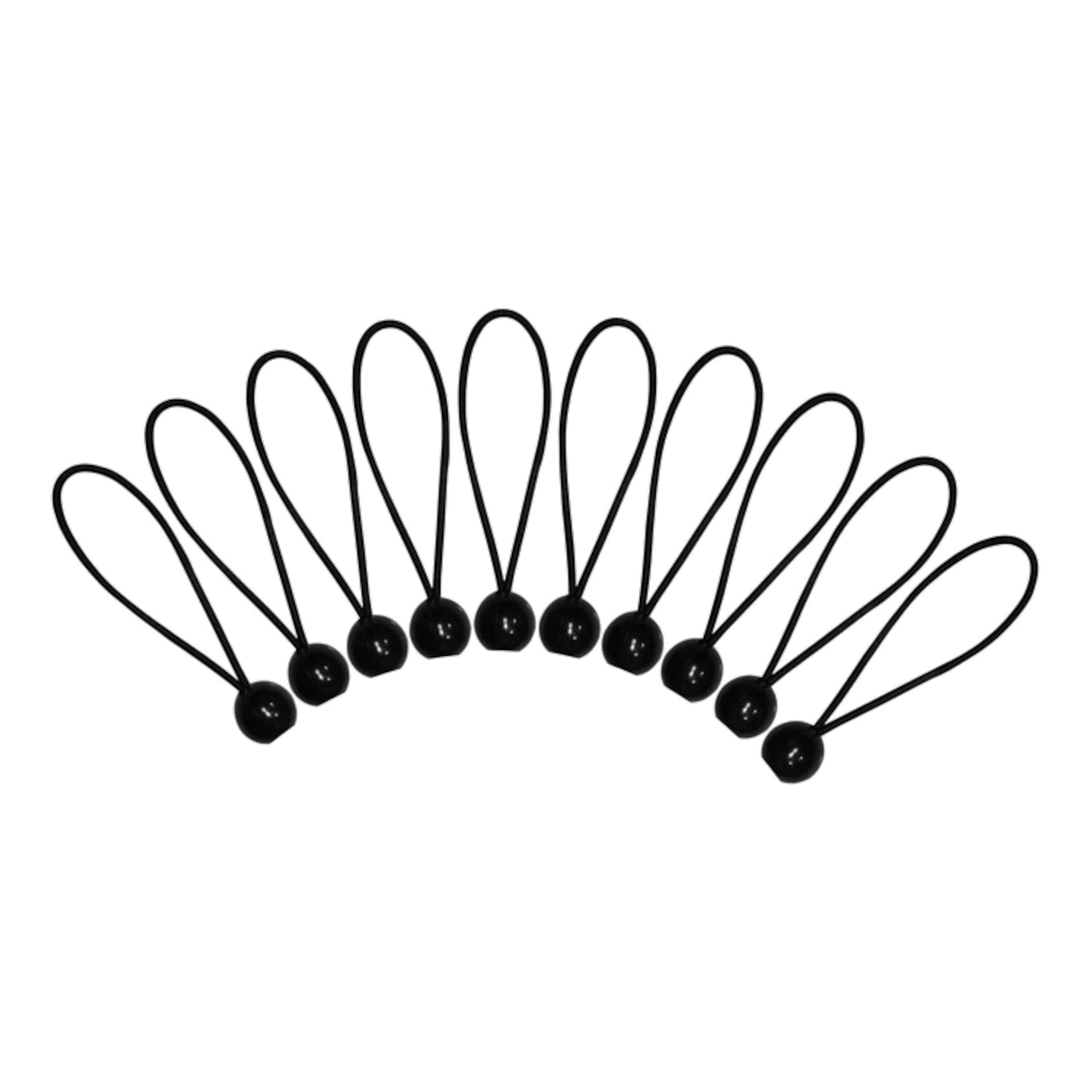 10 x 8" Tarpaulin Bungees Balls Tarp Bungee Cord for Banners, Tarpaulins, Pavilions, Tents, Tent Bungee Hooks, Tarpaulin Holders