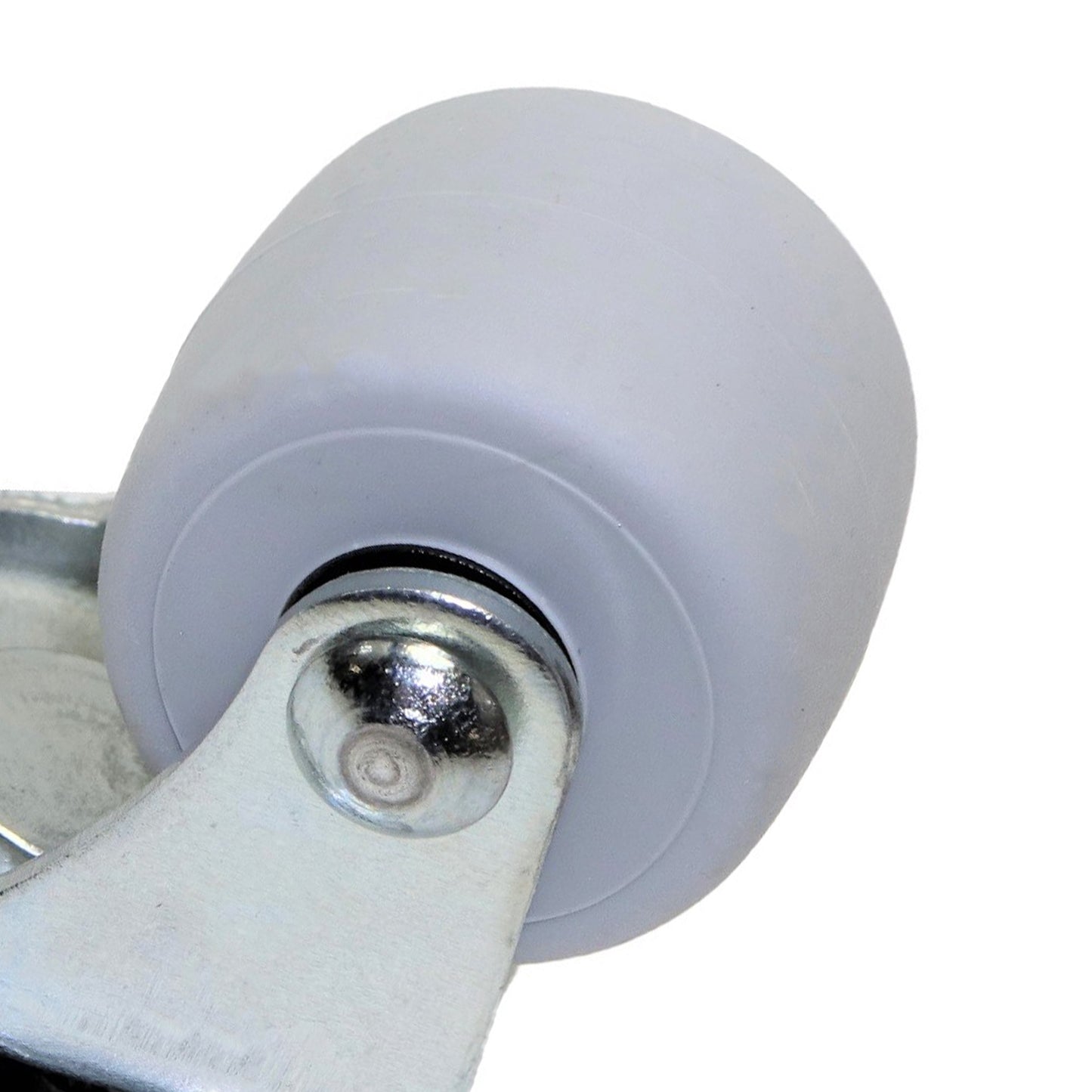 Pack of 5 x Heavy-Duty Furniture Caster Wheel 30 mm - Rubber, Ball Bearings, Smooth Rolling, Swivel Plate, No-Scratch