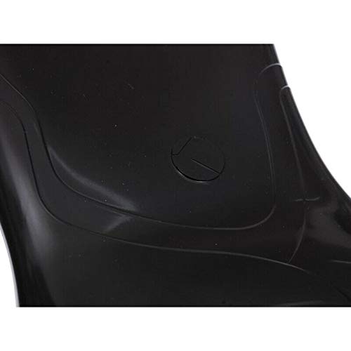 Black Men's Wellington Boots Waterproof Wellies Durable PVC Gardening (Size UK 7 / EU 41)