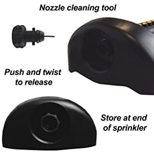 Garden Lawn Watering Sprinkler - Oscillating Bar Hose Sprinkler - Adjustable Spray Range, Covers Up To 336 sqm - Grass Irrigation