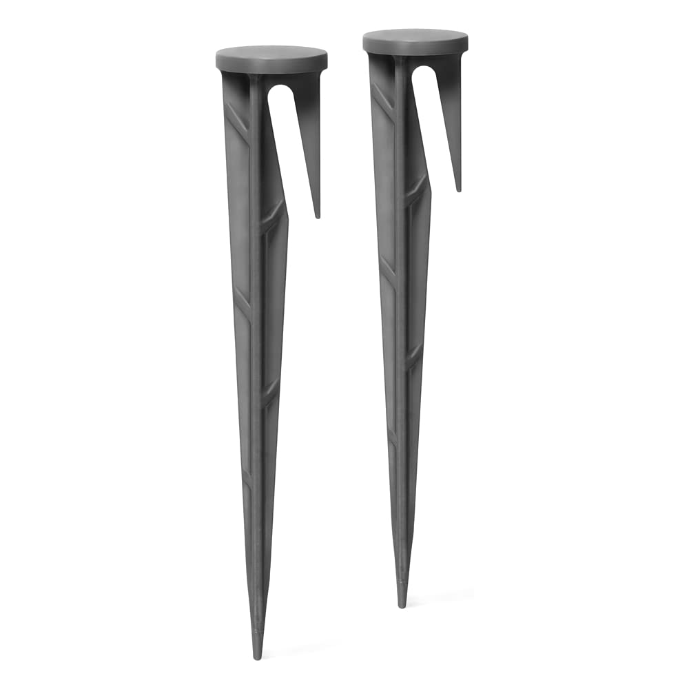 100 x Garden Pegs for Robotic Lawnmower Boundary Wire - Ground Anchors Spikes, Ground Hooks for Robotic Lawn Mower Boundary Cable