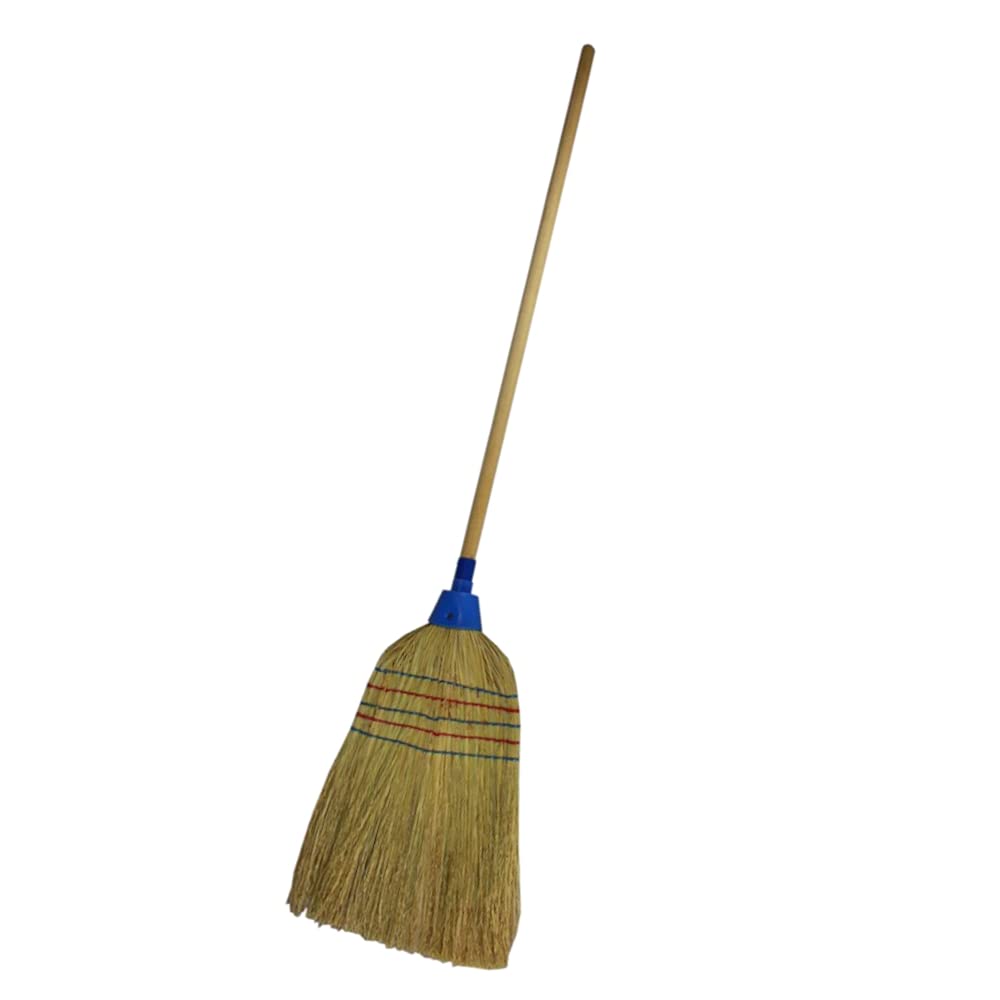 130 cm Long Handmade Corn Broom Sweeping Brush Stable Yard Garden Warehouse