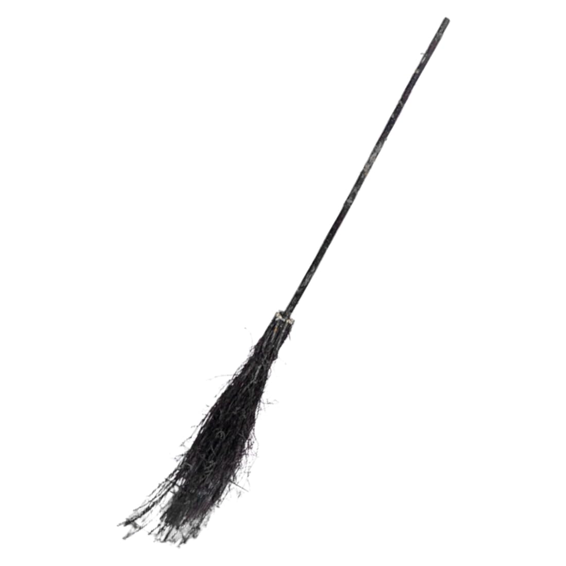 Traditional Besom Broom, Entirely Handmade from Birch Twigs with Hazel Wood Handle - Great for Garden, Patio, Yard Sweeping