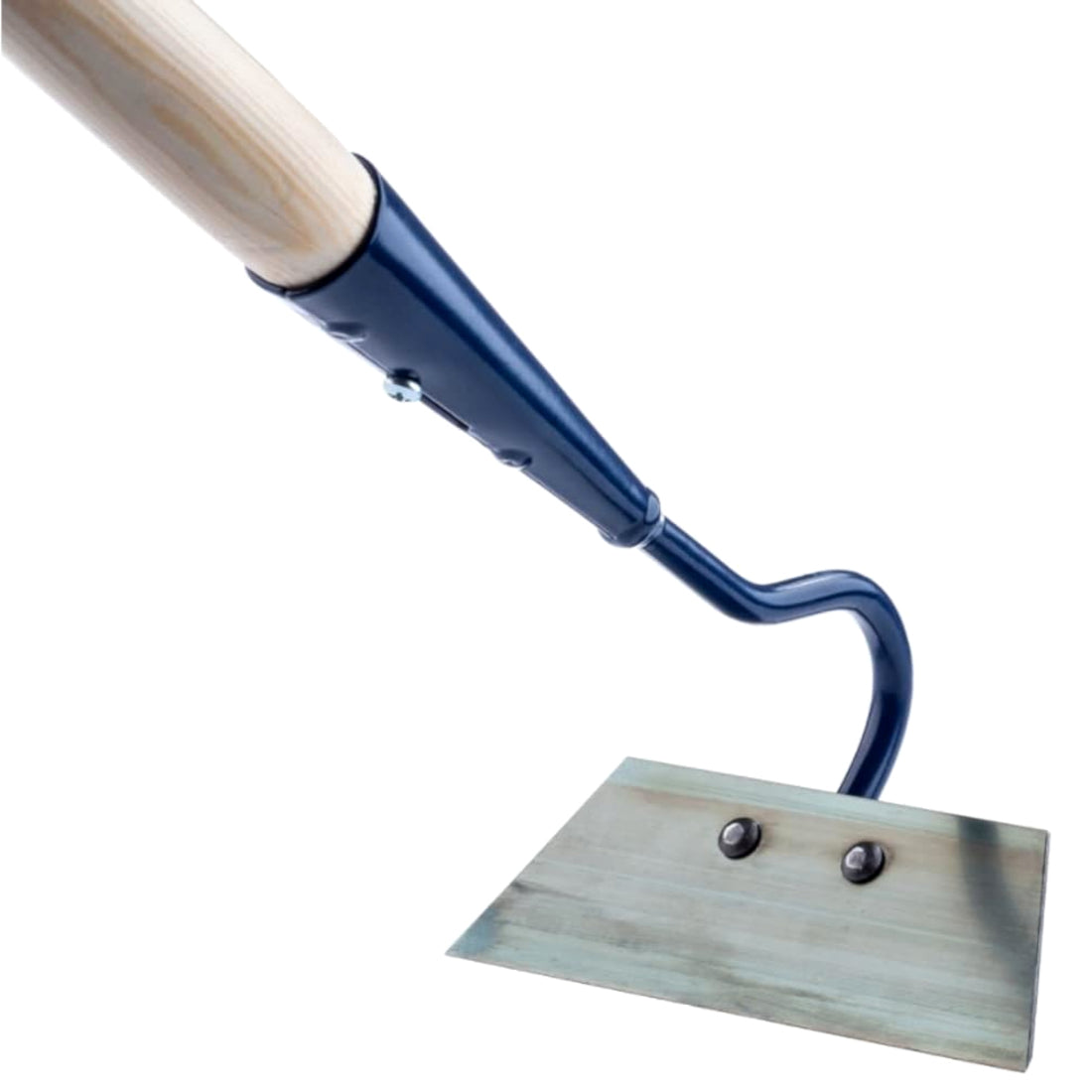 16 cm Solid Steel Swan Neck Hoe Head Garden Tool with Wooden Handle