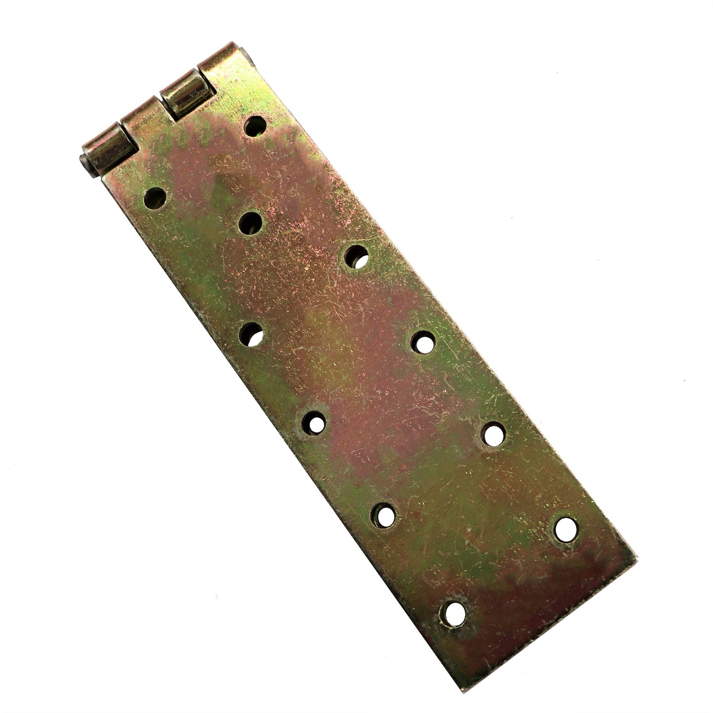 Pack of 1 x 300 mm Backflap Hinge Galvanised, Steel Back Flap Hinges, Weather Resistant, Rust Corrosion Proof, Strap Hinges