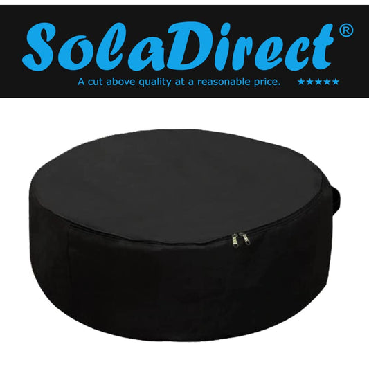 Car Spare Wheel Tire Tyre Cover Storage Bag Case Protector (Large, Diameter: 59 cm / Width: 16 cm)
