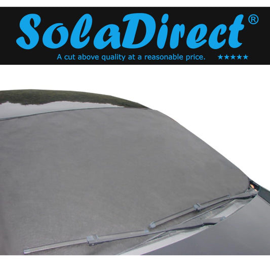 Car Windscreen Cover, Snow UV Ice Protection, Car Windshield Cover 157 x 88 cm, Windshield Frost Guard Fit for Cars in All Weather