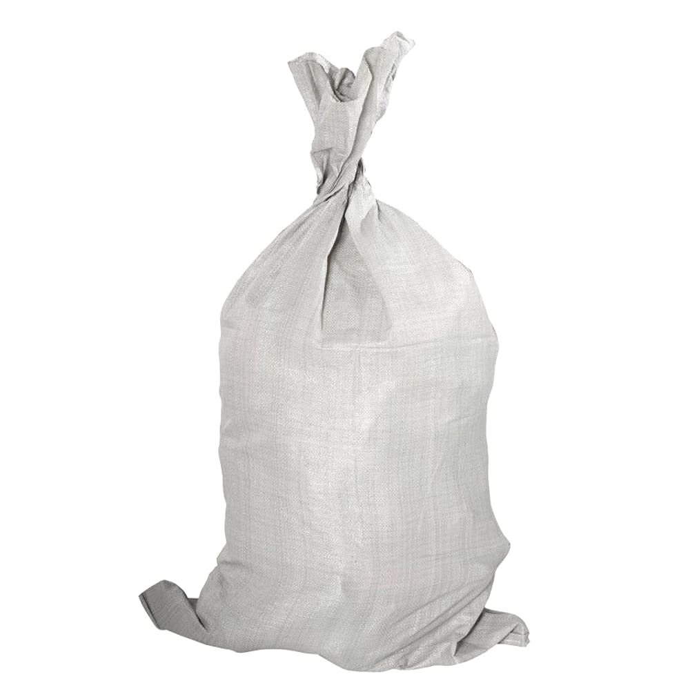 20 x Bags Sacks Woven Large Extra Heavy Duty Rubble Sand Bags Sacks Polypropylene (50 x 90 cm)