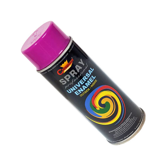 400 mL Signal Violet (RAL 4008) Universal Gloss Enamel Spray Paint - Fast Drying High Shine Finish with Strong Coverage - for Metal, Wood, Plaster and Selected Plastics, Indoor and Outdoor Use