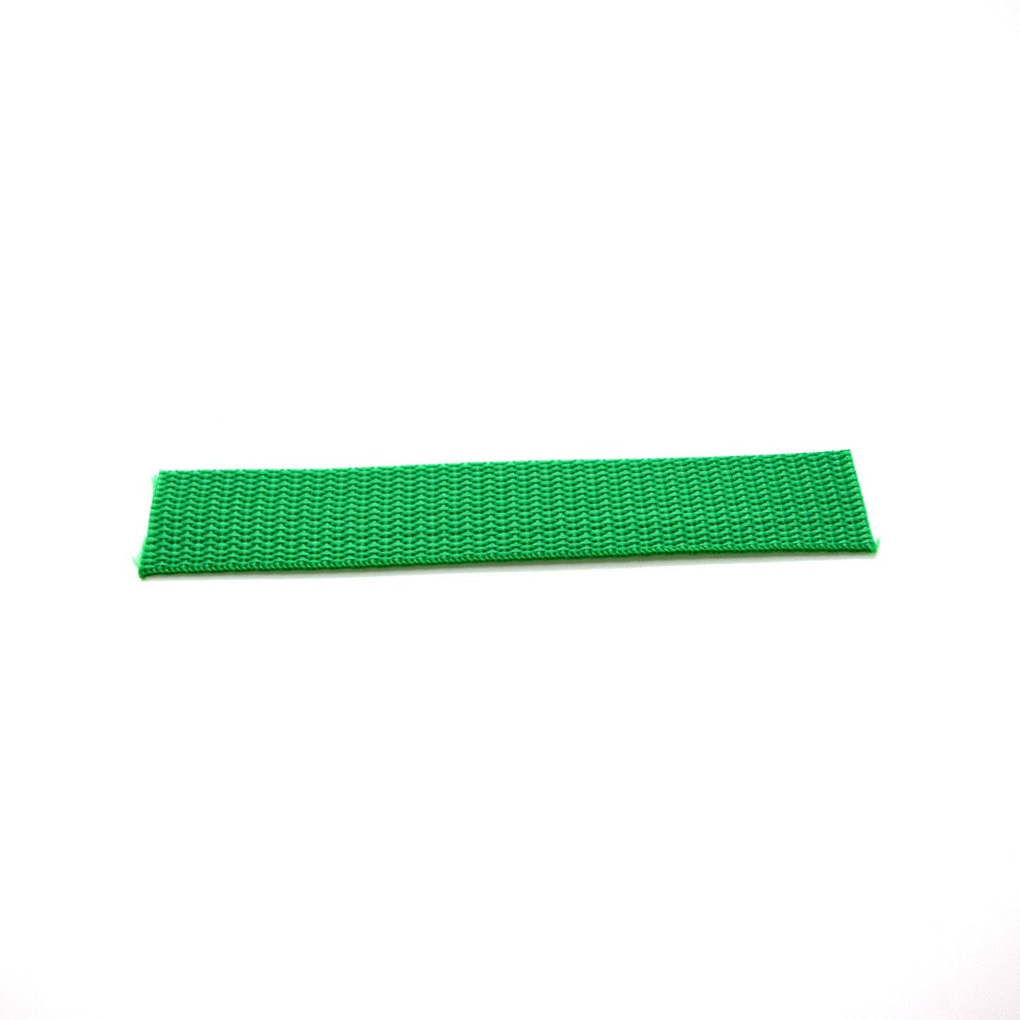 10 metres of 25 mm / 1 in Green Light (240) Heavy Duty Polypropylene Webbing Strap Tape for Backpacks, Luggage Strapping, Belts