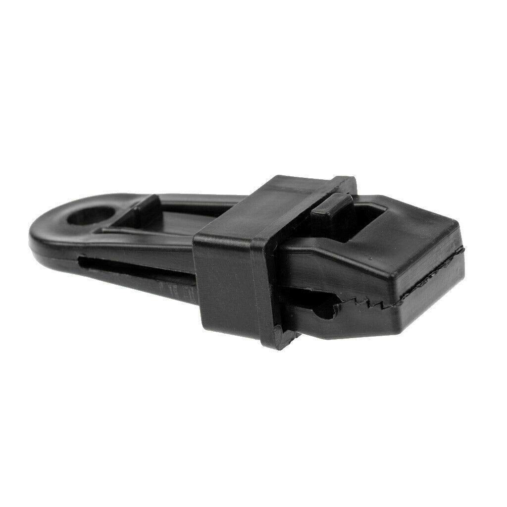 Pack of 8 Windproof Camping Tarpaulin Eyelet Clips Non-Piercing Tent Tie Down Cover