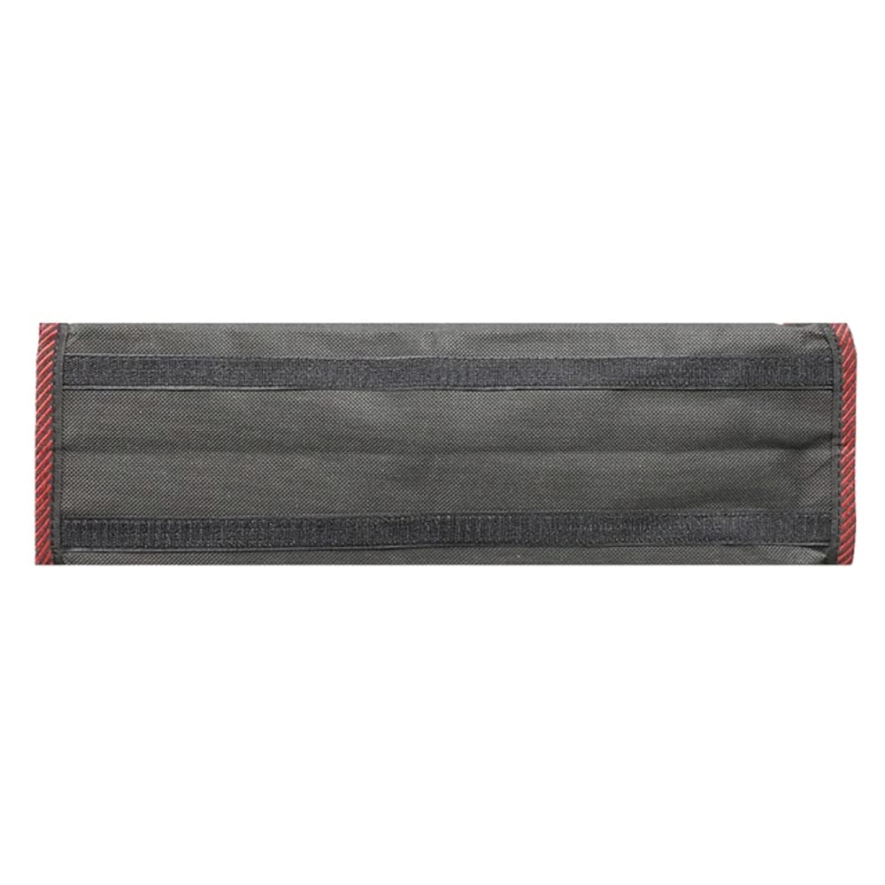 Car Boot Organiser Bag Anti Slip Foldable for Boot Storage Case Tool Bag Boot Tidy Bag, Suitable for All Vehicles, Black & Red (M)