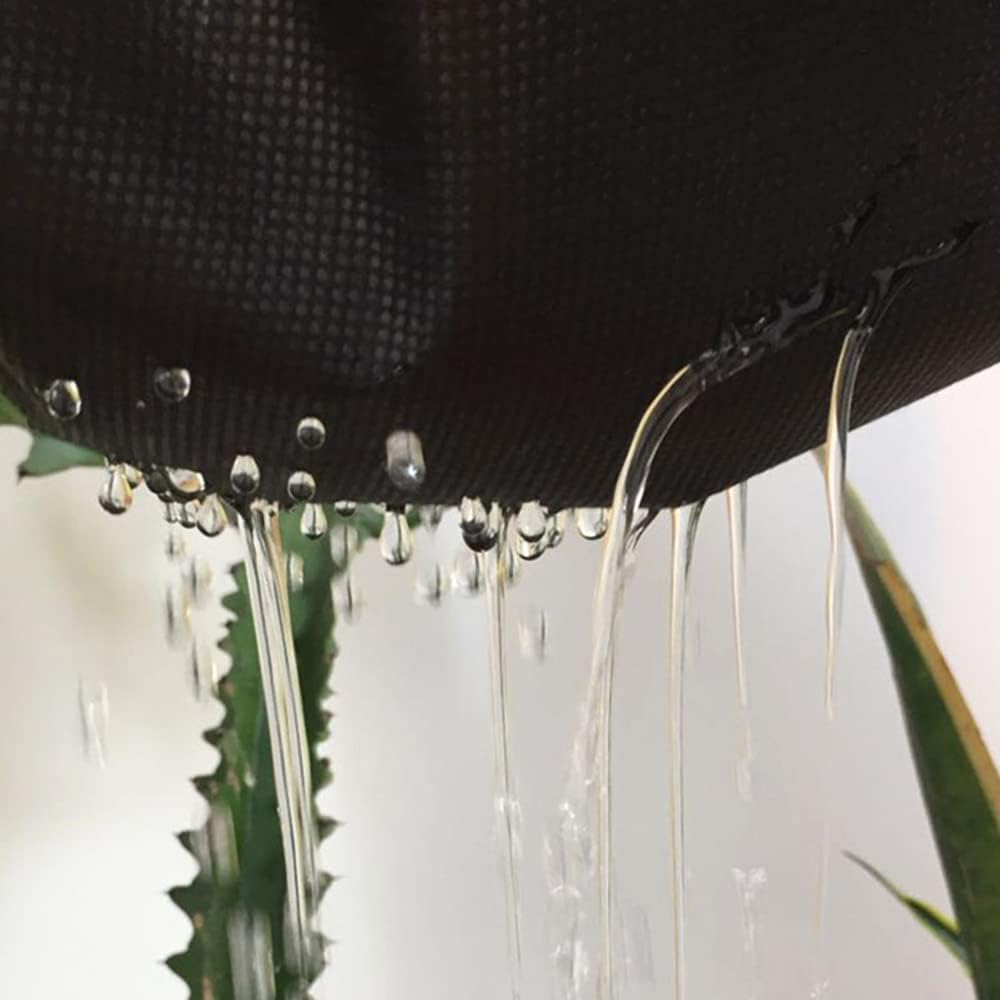 2 x 1 m / 6.5 x 3.2 ft Weed Control Membrane, Weed Control Woven Fabric, Ground Cover Sheet, 100 GSM, UV Stabilised