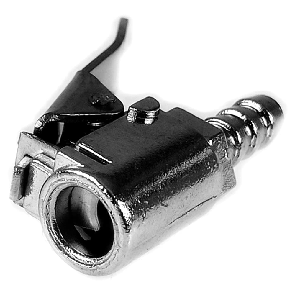 Tyre Air Chucks, Tyre Valve Air Pump Clip, Car Motorbike Air Pump Nozzle Adapter, Car Truck Tyre Inflator (Fits 8 mm ID Hose)