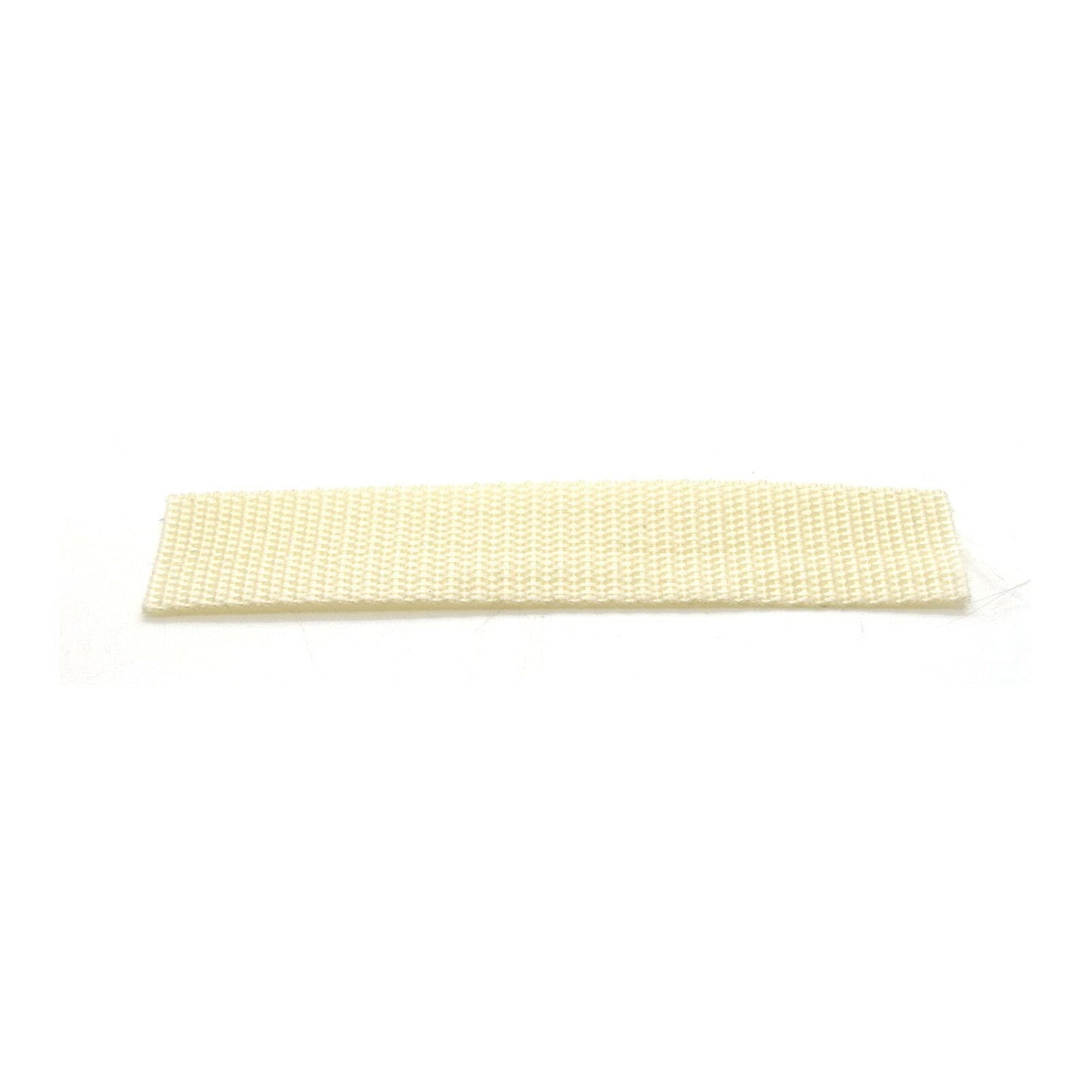 2 metres of 25 mm / 1 in Cream (103) Heavy Duty Polypropylene Webbing Strap Tape for Backpacks, Luggage Strapping, Belts