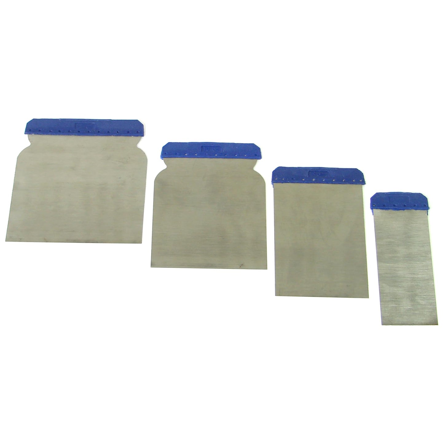 Filling Knives Metal Putty Spatulas, Set of 4, Scraper / Plaster / Drywall / Crack Filler Applicators Spreaders