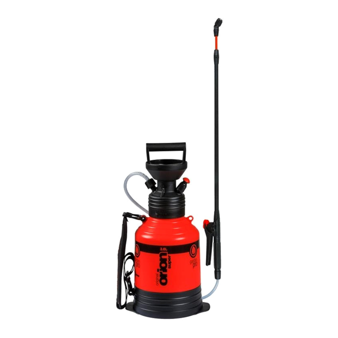 Kwazar Orion 20010005 Super Sprayer with Strap 3,0 L Garden Decor, Plant Protection, Pesticides, Chemical Resistant, Red