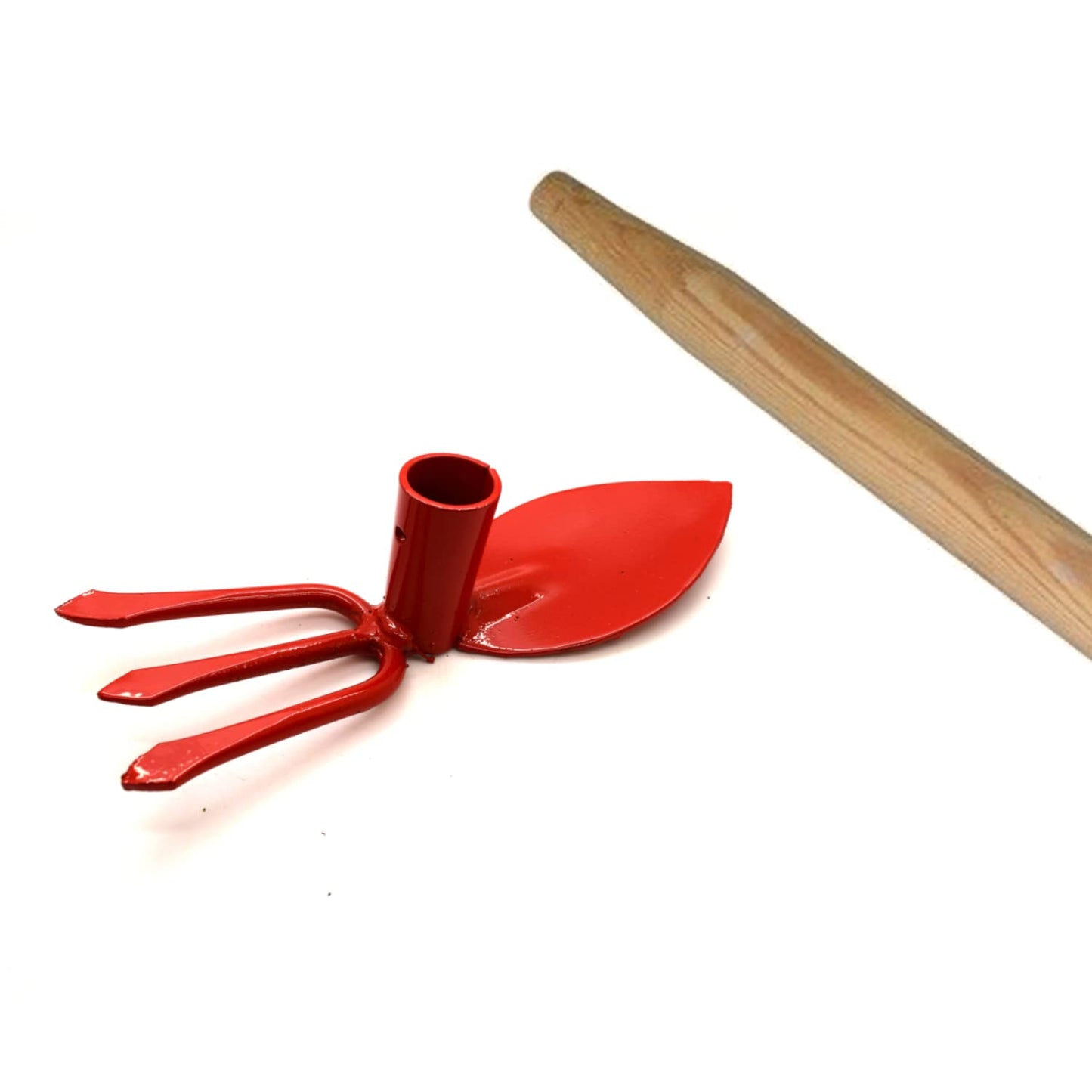 Hoe Cultivator Soil Digging Dutch Hand Fork Gardening and Landscaping Tool Solid Steel (Type 7, with 115 cm Long Handle)