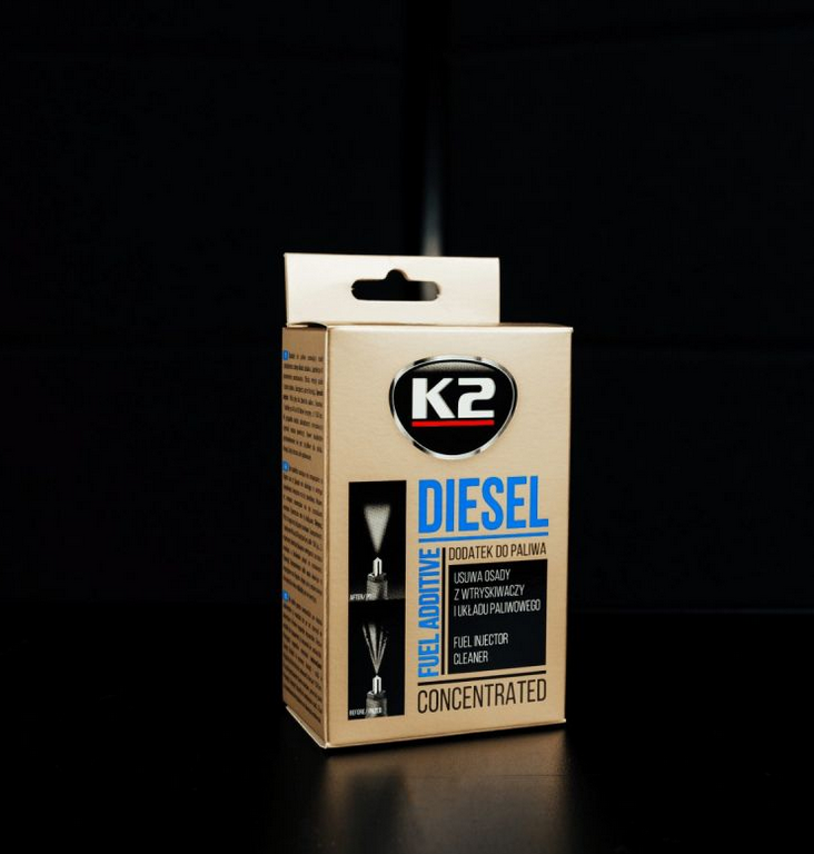 K2 Diesel 50ml Fuel Injector Cleaner - Diesel Fuel System Additive for Injectors, Pump, Fuel Lines, Starting Support