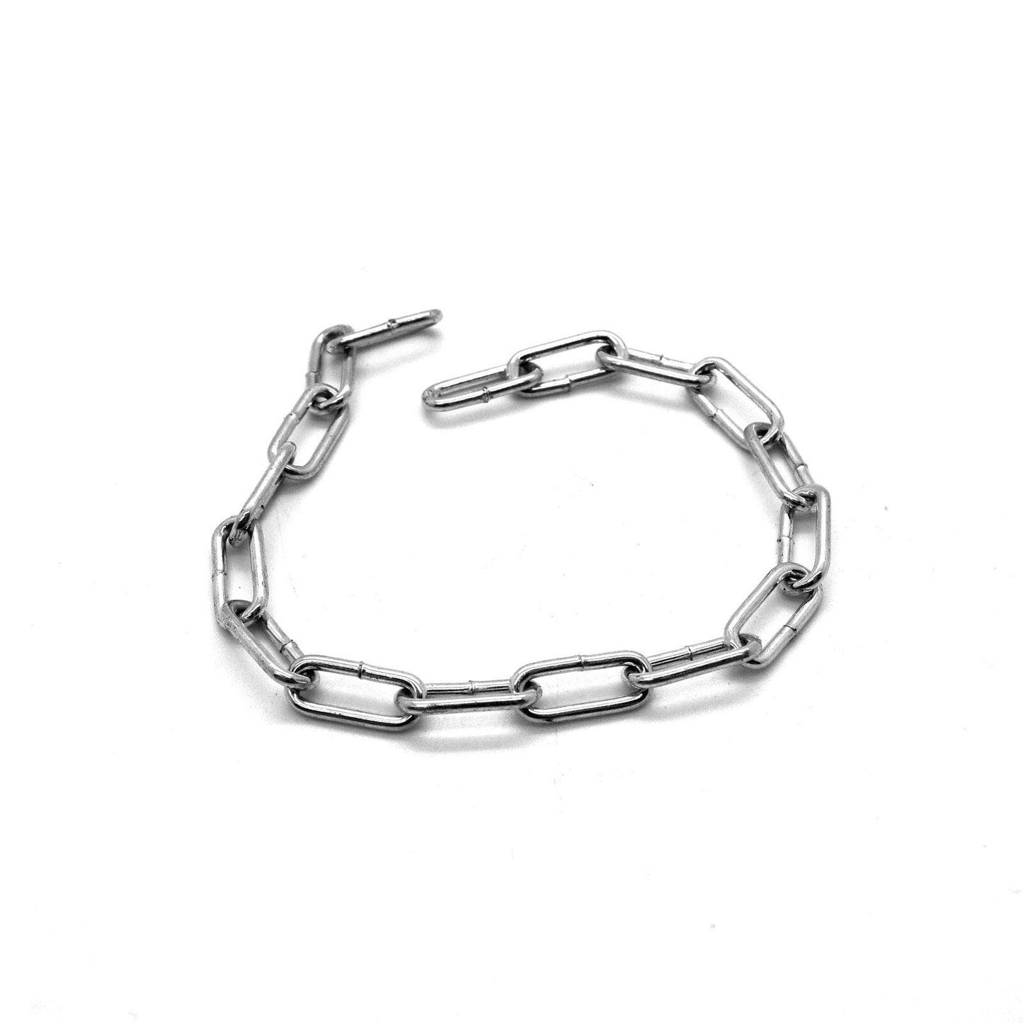 1 metre of 2 mm Strong Hot Dipped Galvanized Heavy Duty Steel Chain