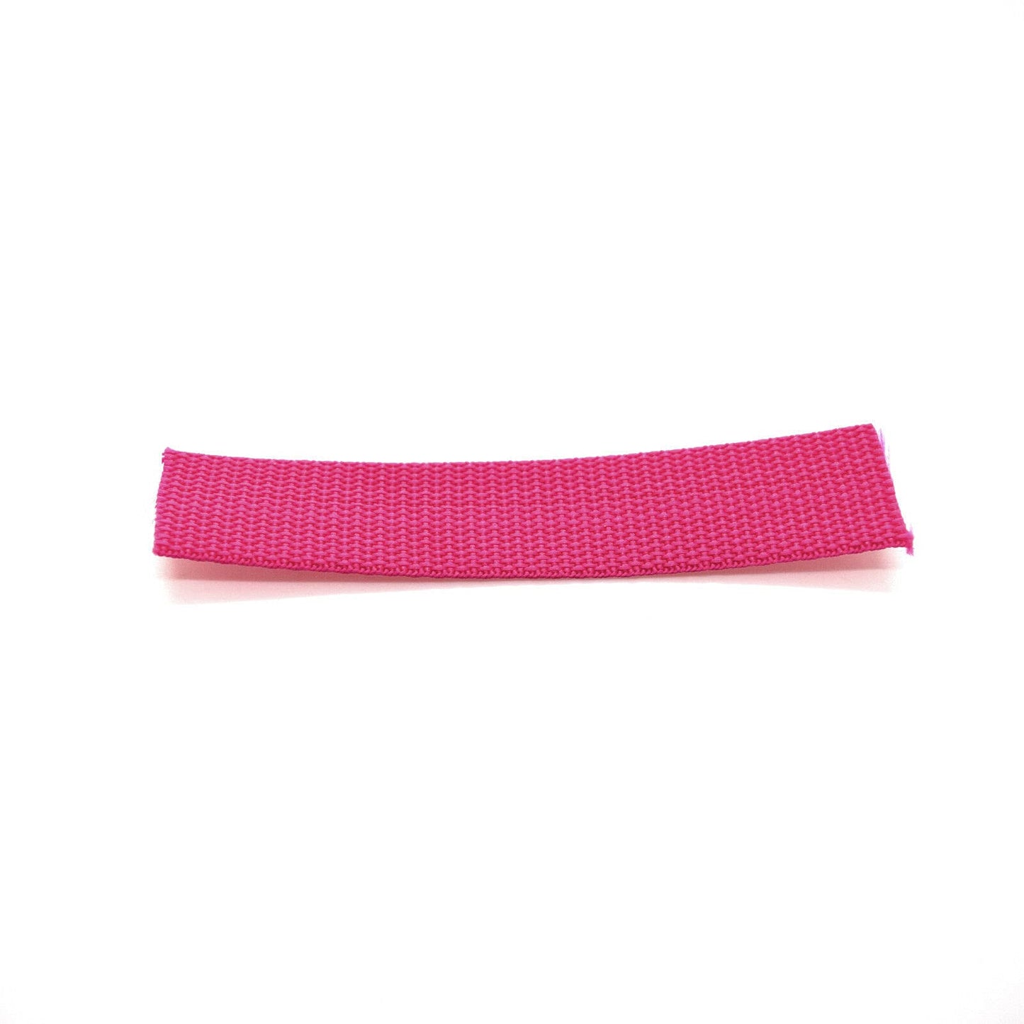 5 metres of 25 mm / 1 in Pink (145) Heavy Duty Polypropylene Webbing Strap Tape for Backpacks, Luggage Strapping, Belts
