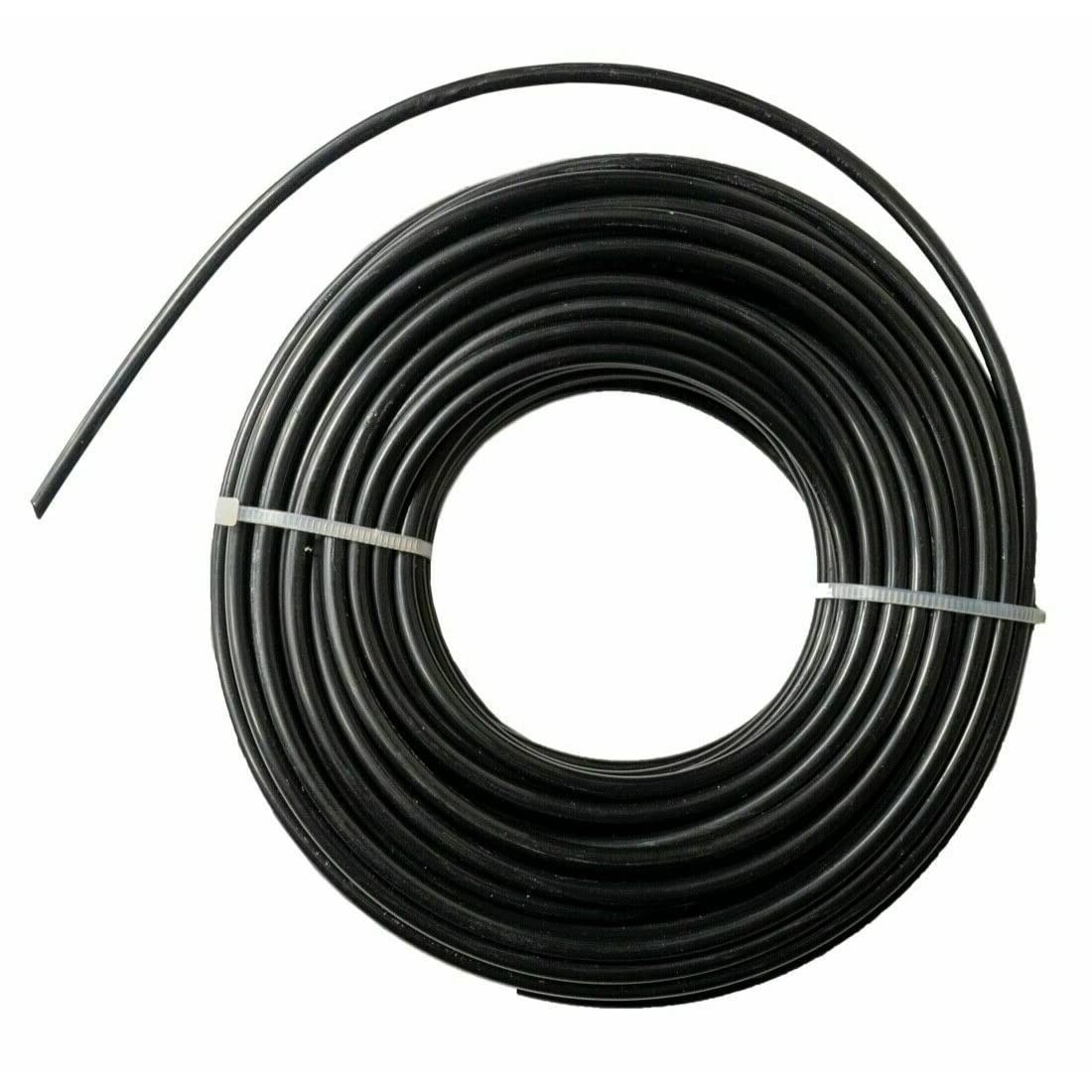 1.6 mm x 15 m Nylon Strimmer Trimmer Line Round Shaped Heavy Duty Brush Cutter Wire - Black