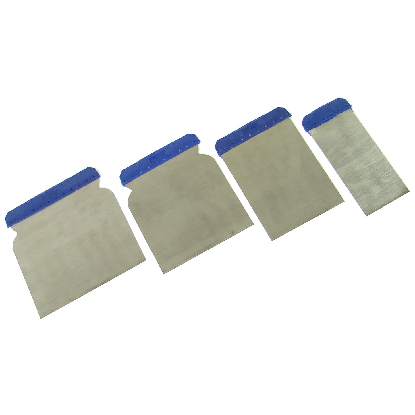 Filling Knives Metal Putty Spatulas, Set of 4, Scraper / Plaster / Drywall / Crack Filler Applicators Spreaders