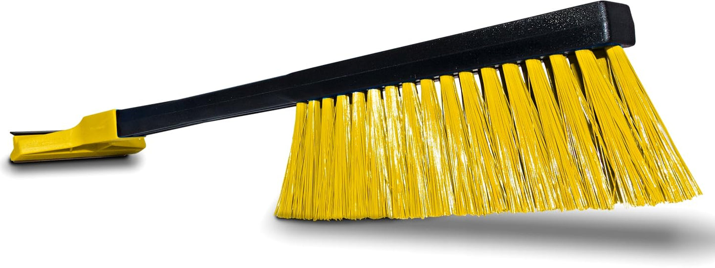 MURSKA ICE SCRAPER WITH BRUSH - Car Windscreen Ice Scraper & Brush - Frost Snow Window De-Icer for Car, Van (42 cm - 16" + Brush)