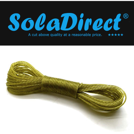 30 metres of Clothes Line Laundry Washing Line Steel Core Plastic Coated Rope Outdoor