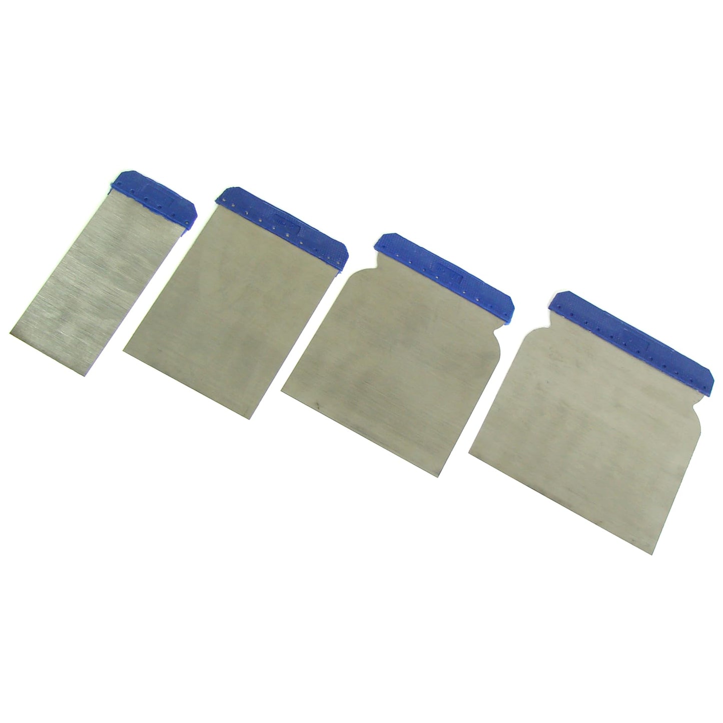 Filling Knives Metal Putty Spatulas, Set of 4, Scraper / Plaster / Drywall / Crack Filler Applicators Spreaders