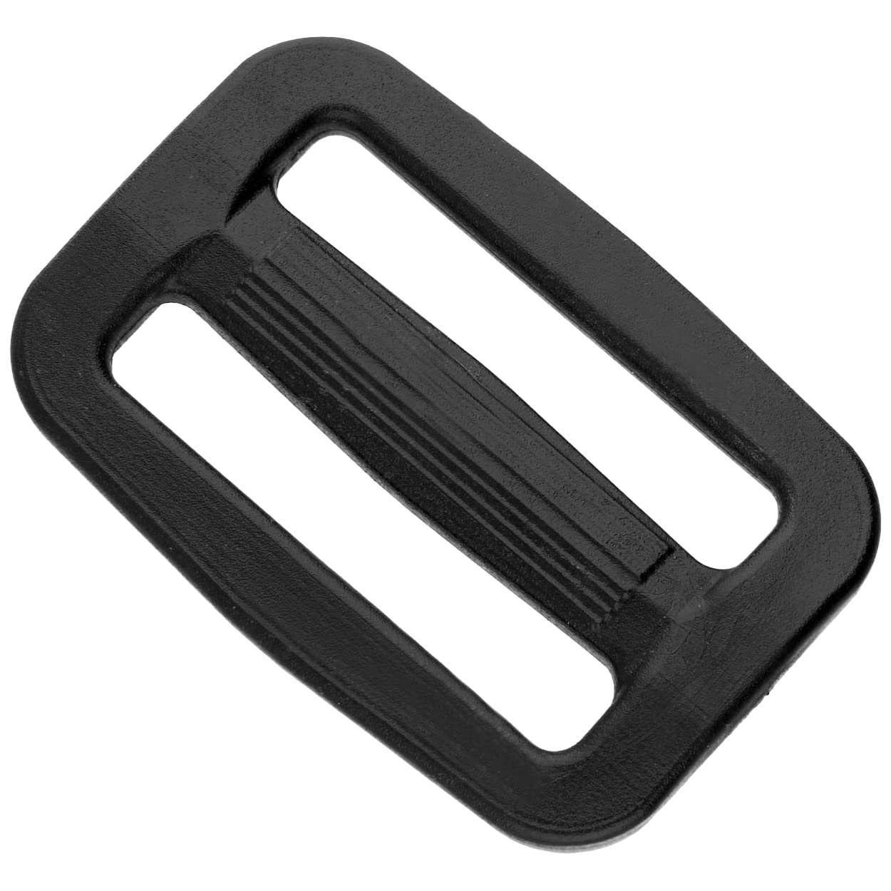 3 Bar Tri Glide Sliders Buckles Fasteners for 30 mm / 1.18 in Webbing Strap, Backpack, Bag - Black, Plastic (Pack of 20)