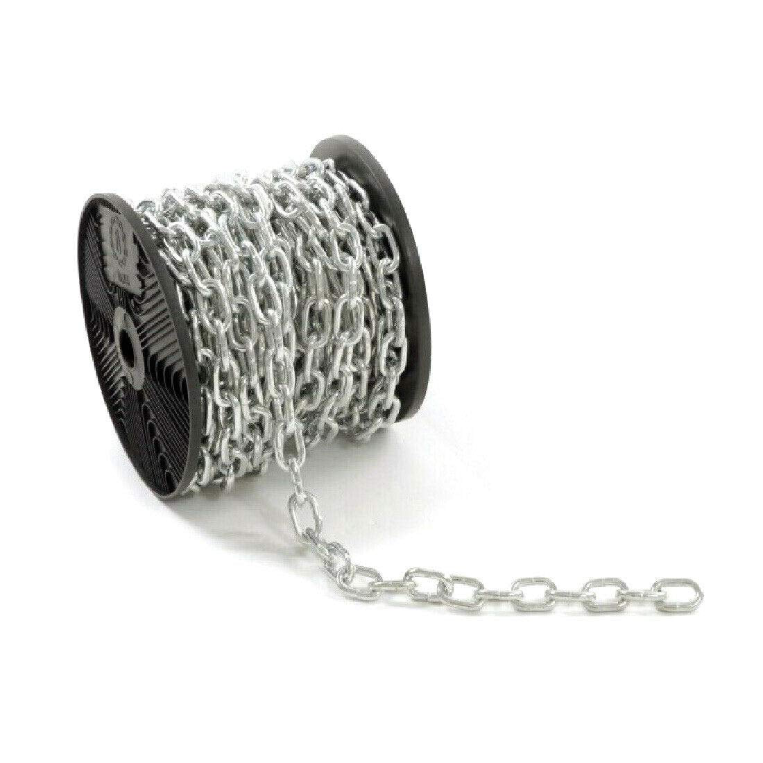 1 metre of 6 mm Strong Hot Dipped Galvanized Heavy Duty Steel Chain