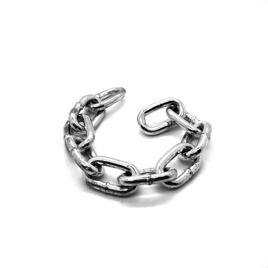 15 metres of 6 mm Strong Hot Dipped Galvanized Heavy Duty Steel Chain