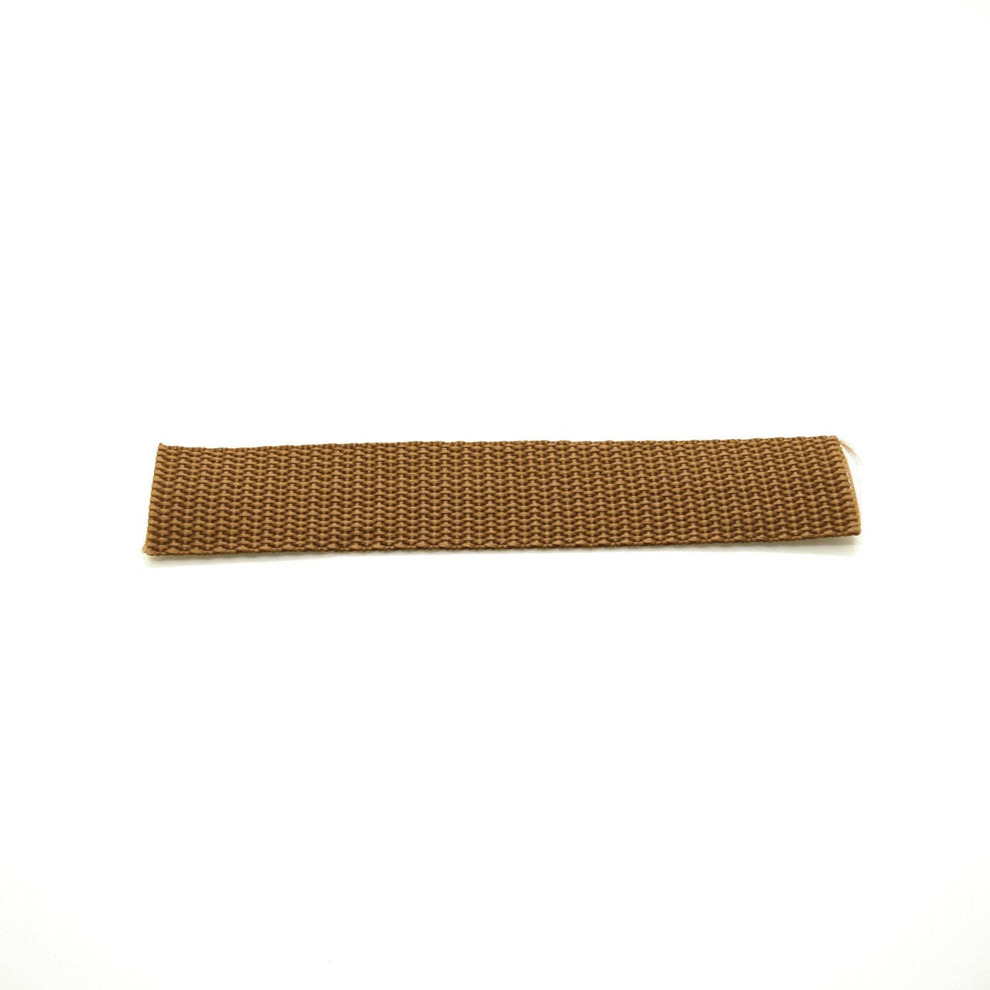 10 metres of 25 mm / 1 in Brown (280) Heavy Duty Polypropylene Webbing Strap Tape for Backpacks, Luggage Strapping, Belts