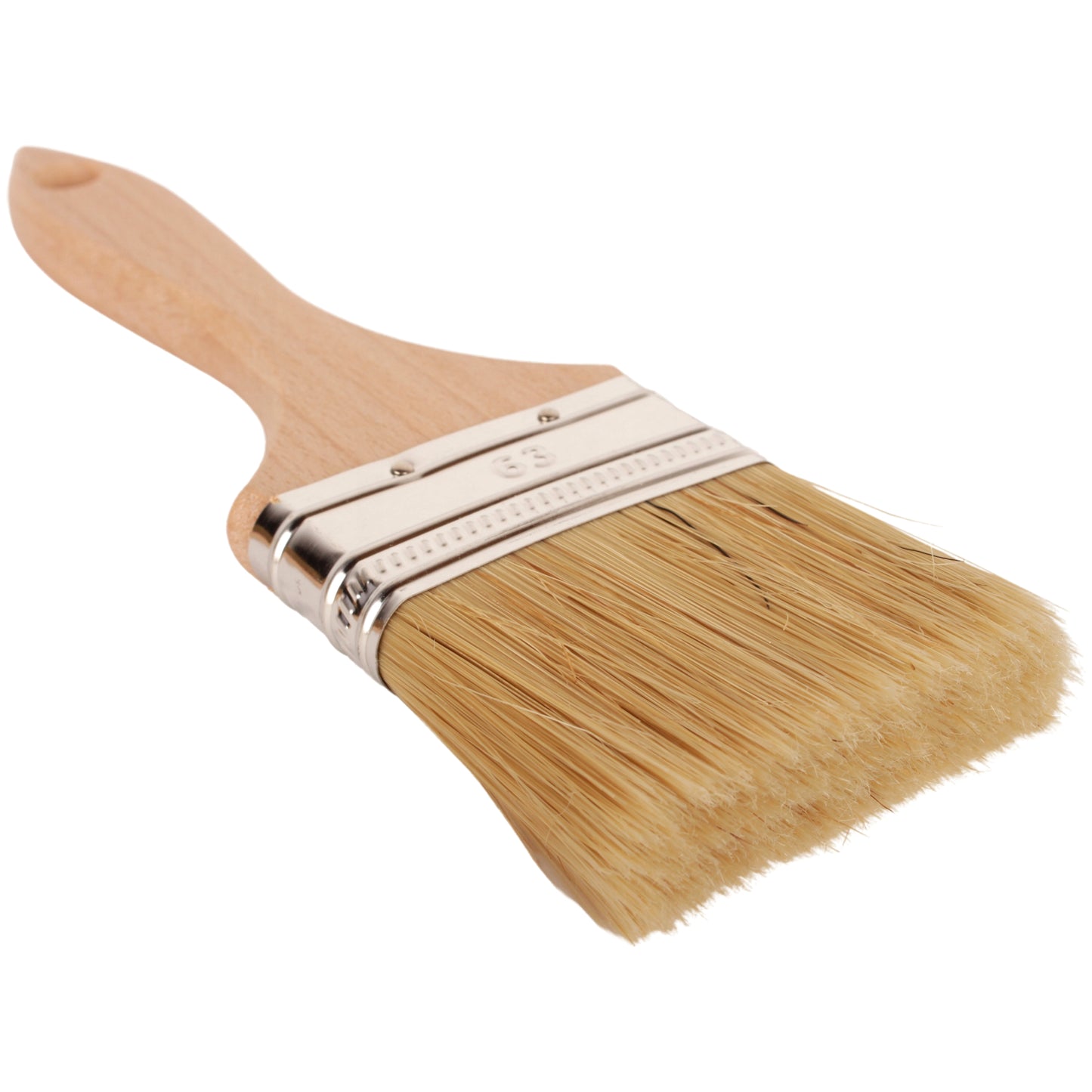 Paint Brush for a Smooth Finish Painting with Emulsion, Gloss, Satin Paints on Walls, Ceilings, Wood, Metal - 63 mm