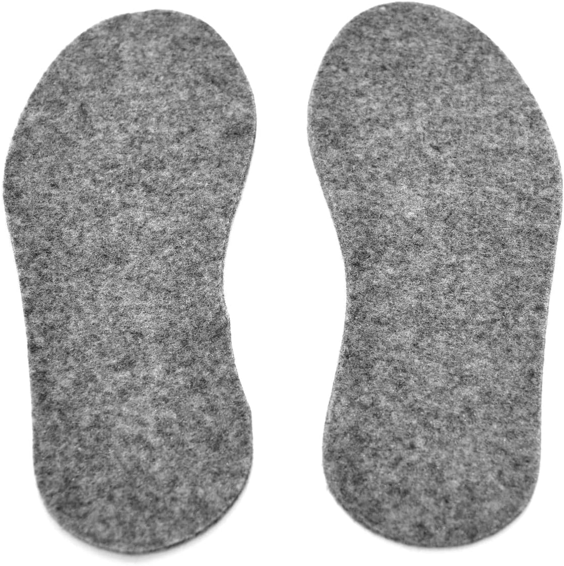Felt Shoe Insoles Soft Natural Comfort Warm Breathable Shoe Inserts (Size 5 UK / 38 EU)