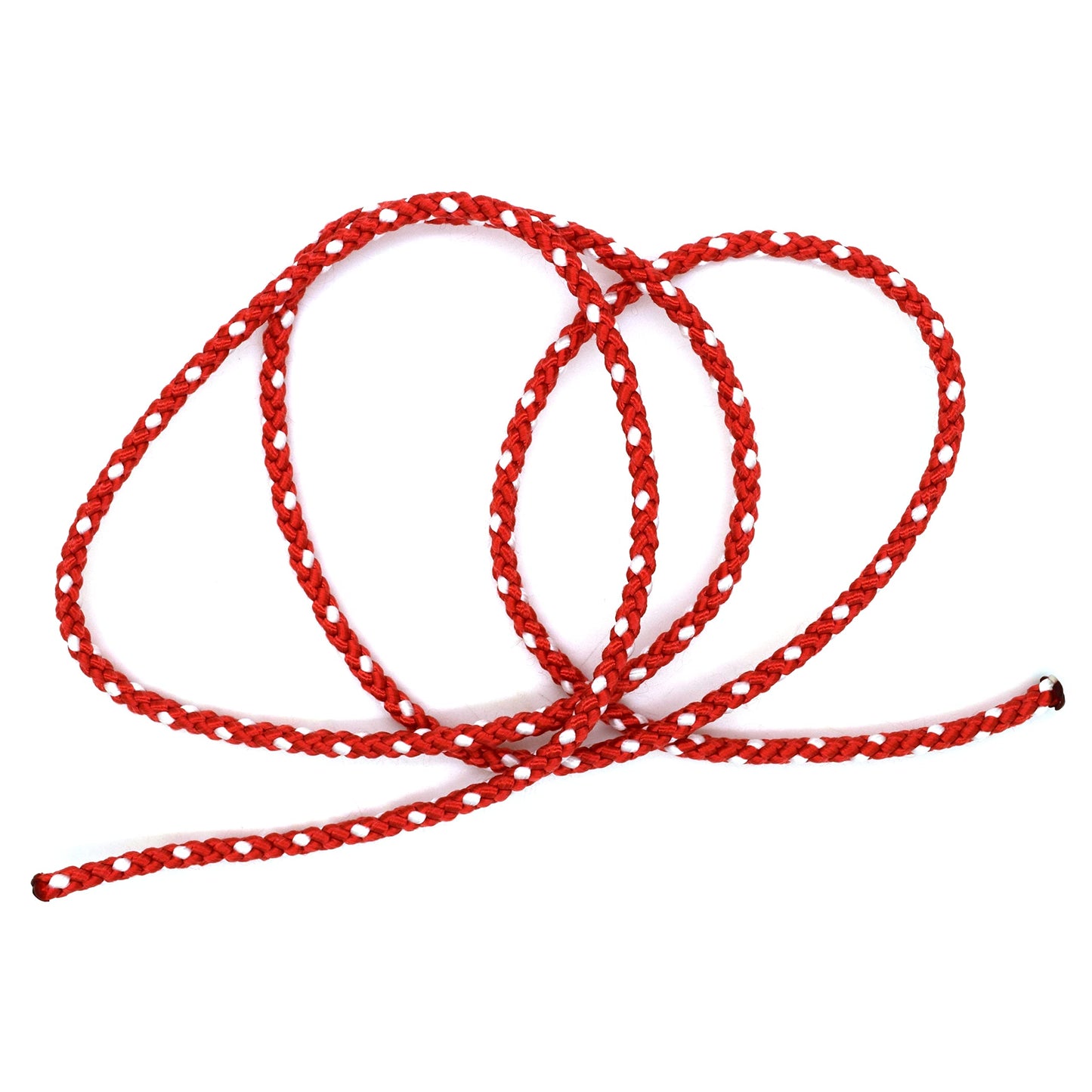 5 mm Pull Cord, Recoil Starter Rope for Lawnmower, Chainsaw, 100 metres / 328 ft Long Lawn Mower Replacement Pull Cord (Red)