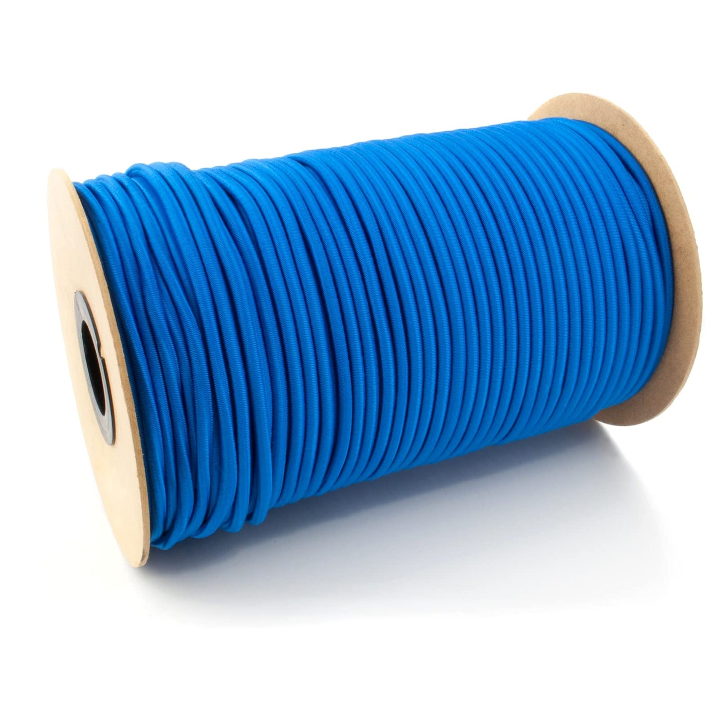 Blue Bungee Cord - 20 m / 65 ft of 6 mm Bungee Rope, Shock Cord, Bungee Strap, Elastic Rope, Tie Down - Stretch at least 100%
