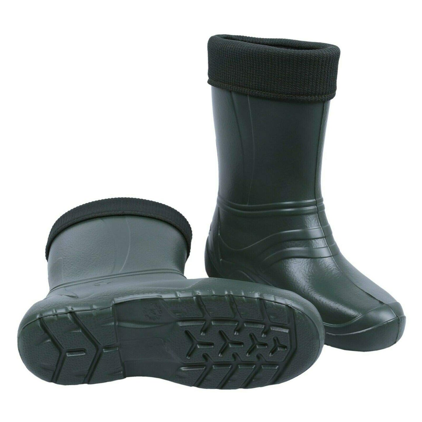Olive Women's Ladies Wellies Lightweight EVA Wellington Boots Rain Boots Waterproof Durable Gardening (Size 7 UK / 40 EU)