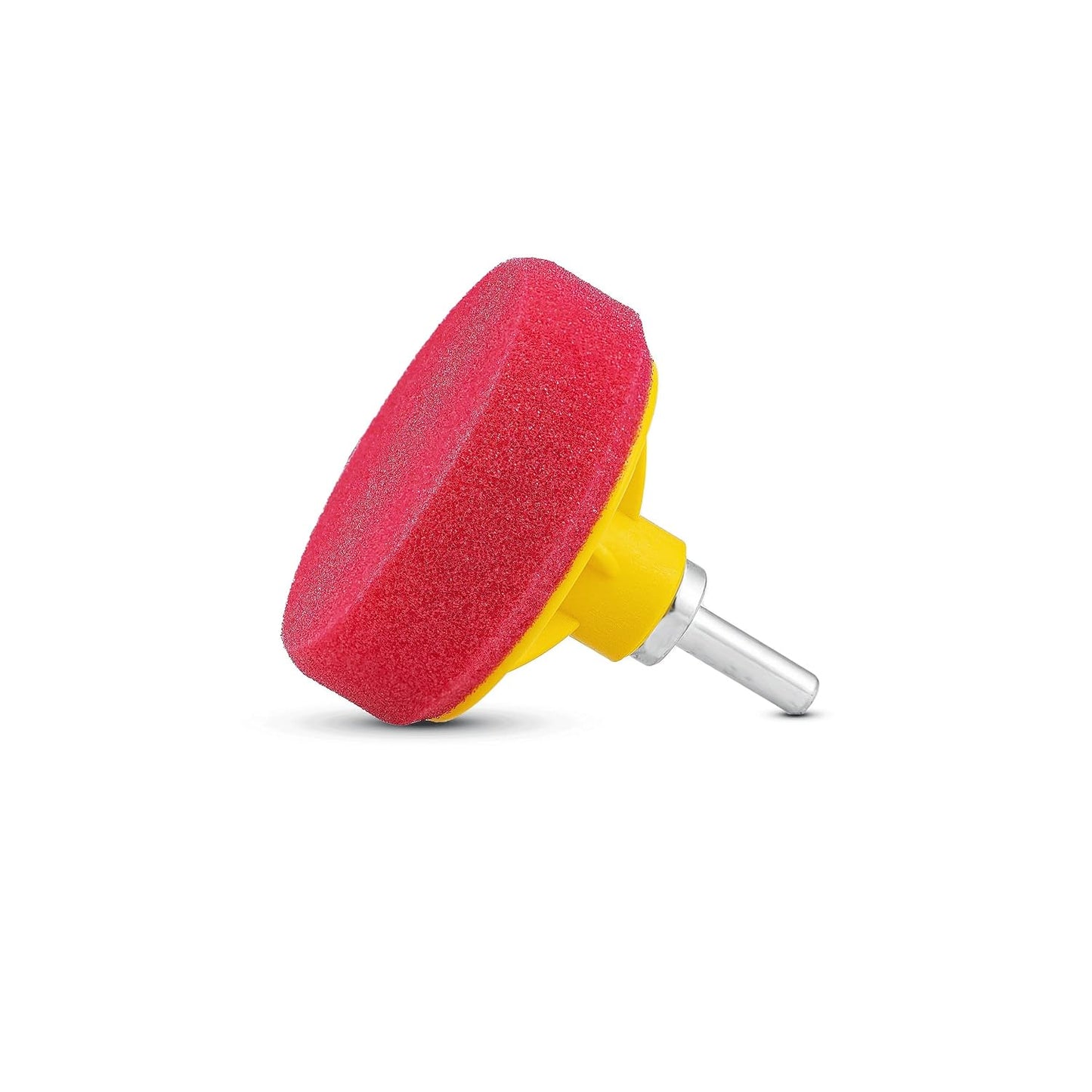 K2 Lamp Doctor Pad 80mm Headlight Polishing Sponge - M14 Thread Foam Pad with Drill Adapter