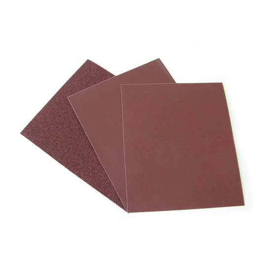 50 x 180 Grit Dry Sandpaper 23 x 28cm Sheets SandingPaper