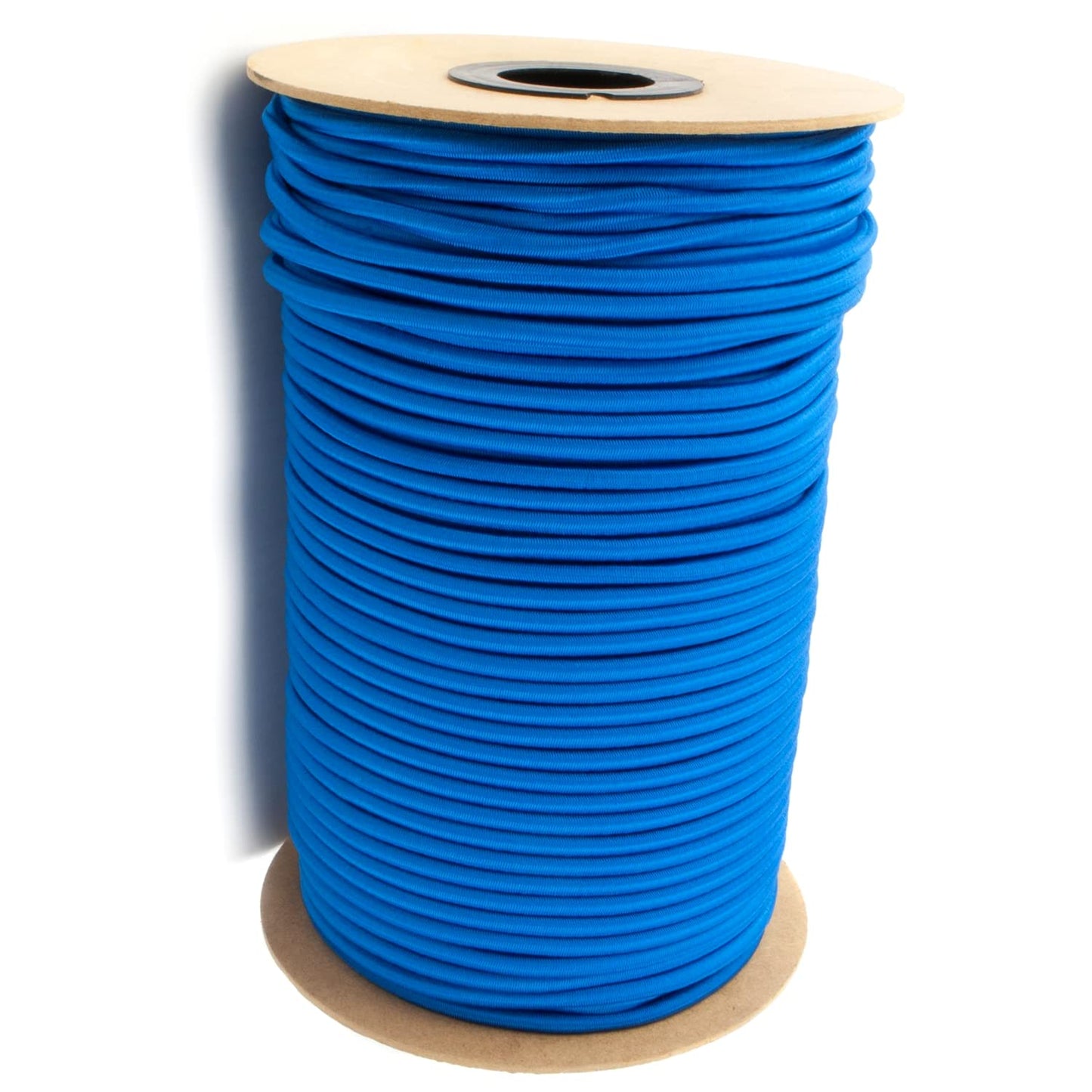 Blue Bungee Cord - 20 m / 65 ft of 6 mm Bungee Rope, Shock Cord, Bungee Strap, Elastic Rope, Tie Down - Stretch at least 100%