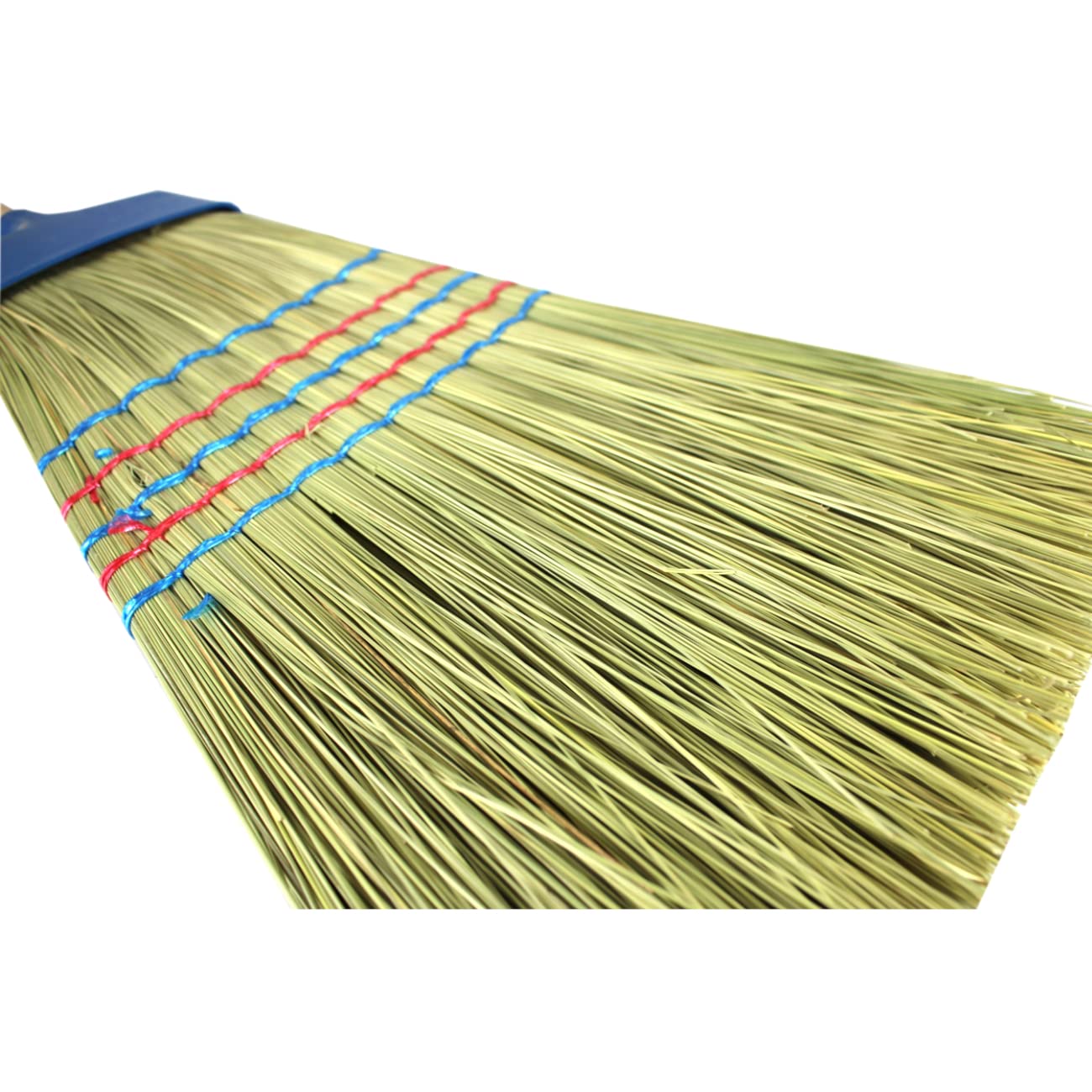 125 cm Long Handmade Corn Broom Sweeping Brush for Patio Stable Yard Garden Warehouse