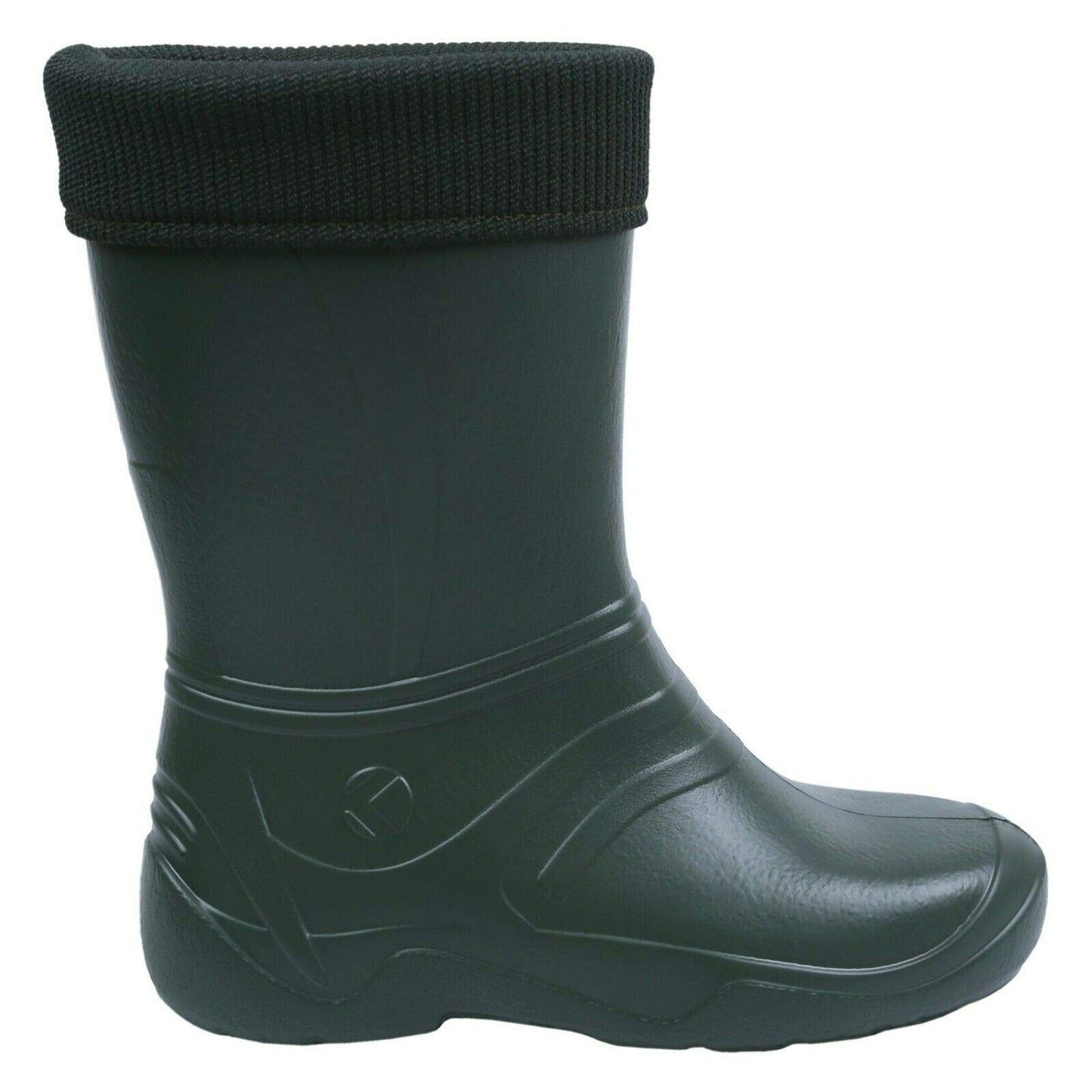 Olive Women's Ladies Wellies Lightweight EVA Wellington Boots Rain Boots Waterproof Durable Gardening (Size 7 UK / 40 EU)