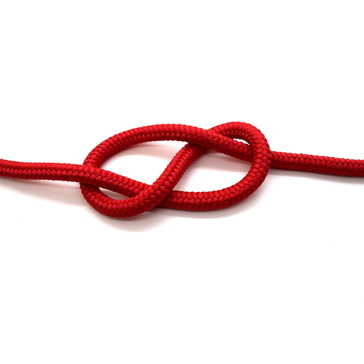 10mm x 5 metres / 16.4 ft of Red Polypropylene Rope, Solid Braided Poly Rope Cord Twine for Boating, Yachting, Camping