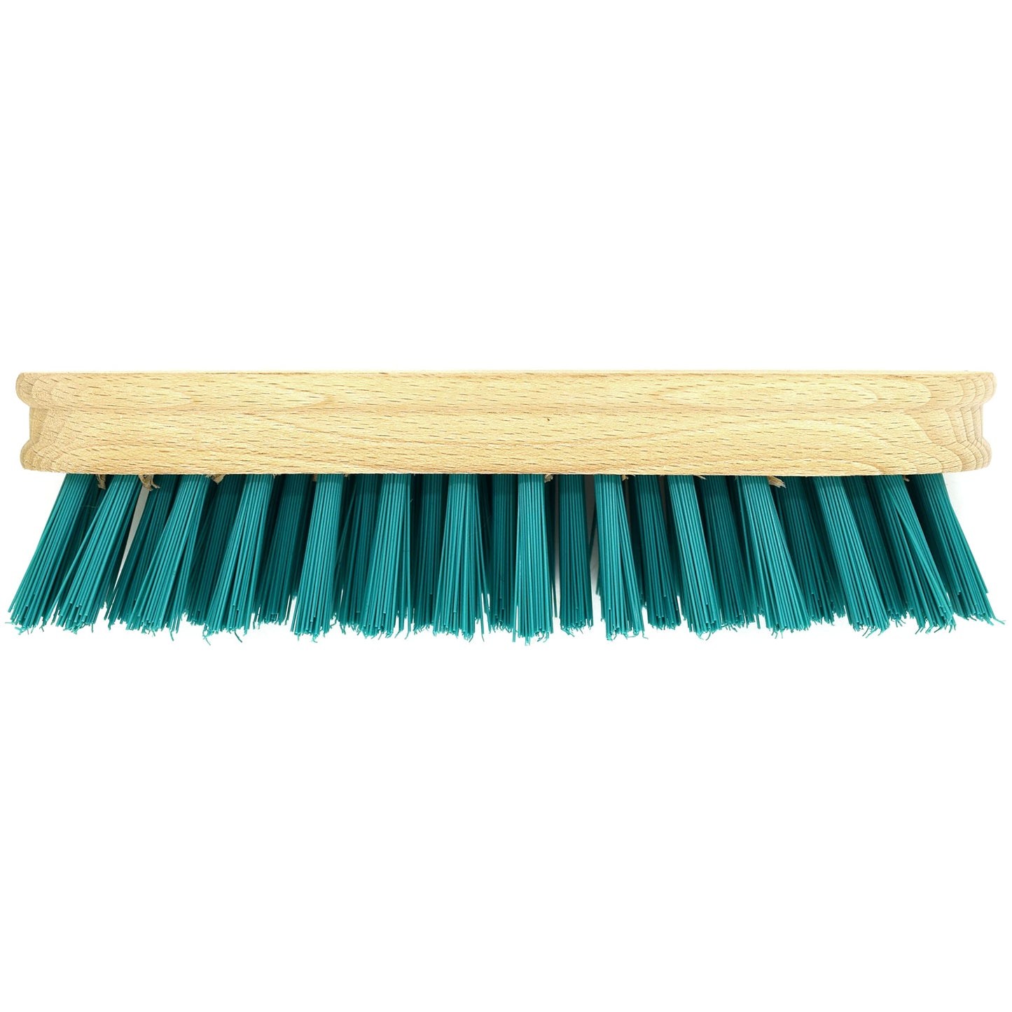 2 x Wooden Hand Scrubbing Brush with Stiff Bristles, Multipurpose and Water Resistant, Easy to Use and Long-Lasting