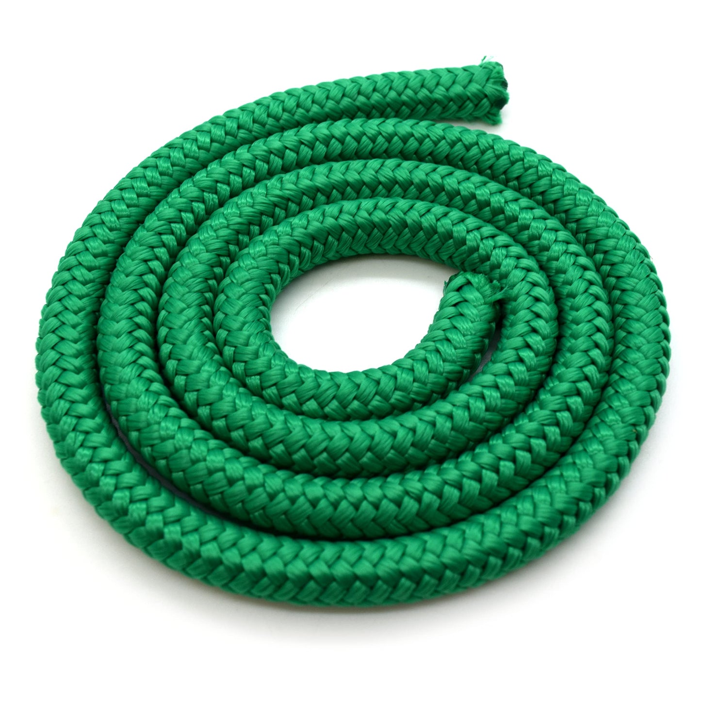 5mm x 100 metres / 328 ft of Green Polypropylene Rope, Solid Braided Poly Rope Cord Twine for Boating, Yachting, Camping