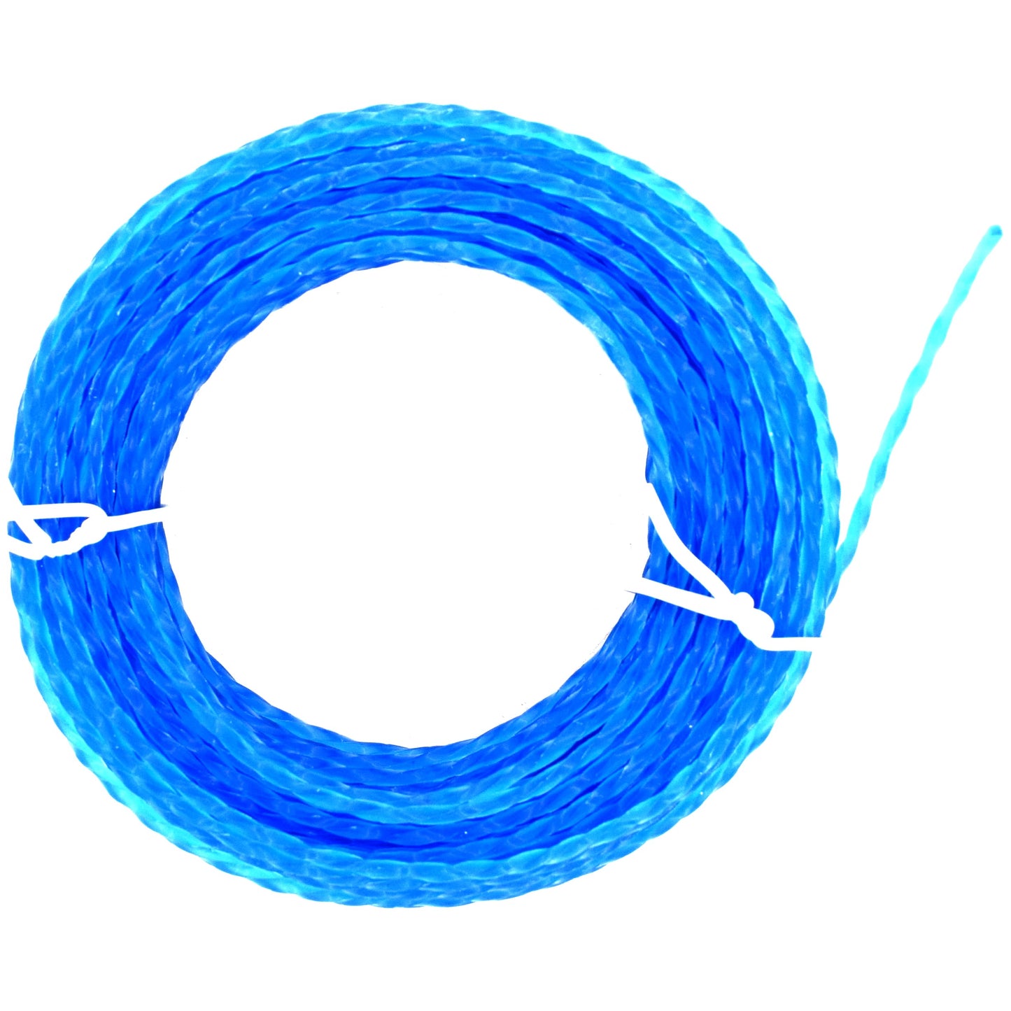Trimmer Line Strimmer Line Heavy-Duty Twist Shaped Low Noise for Grass Trimmers and Brushcutters (Blue, 1.6 mm x 15 metres)