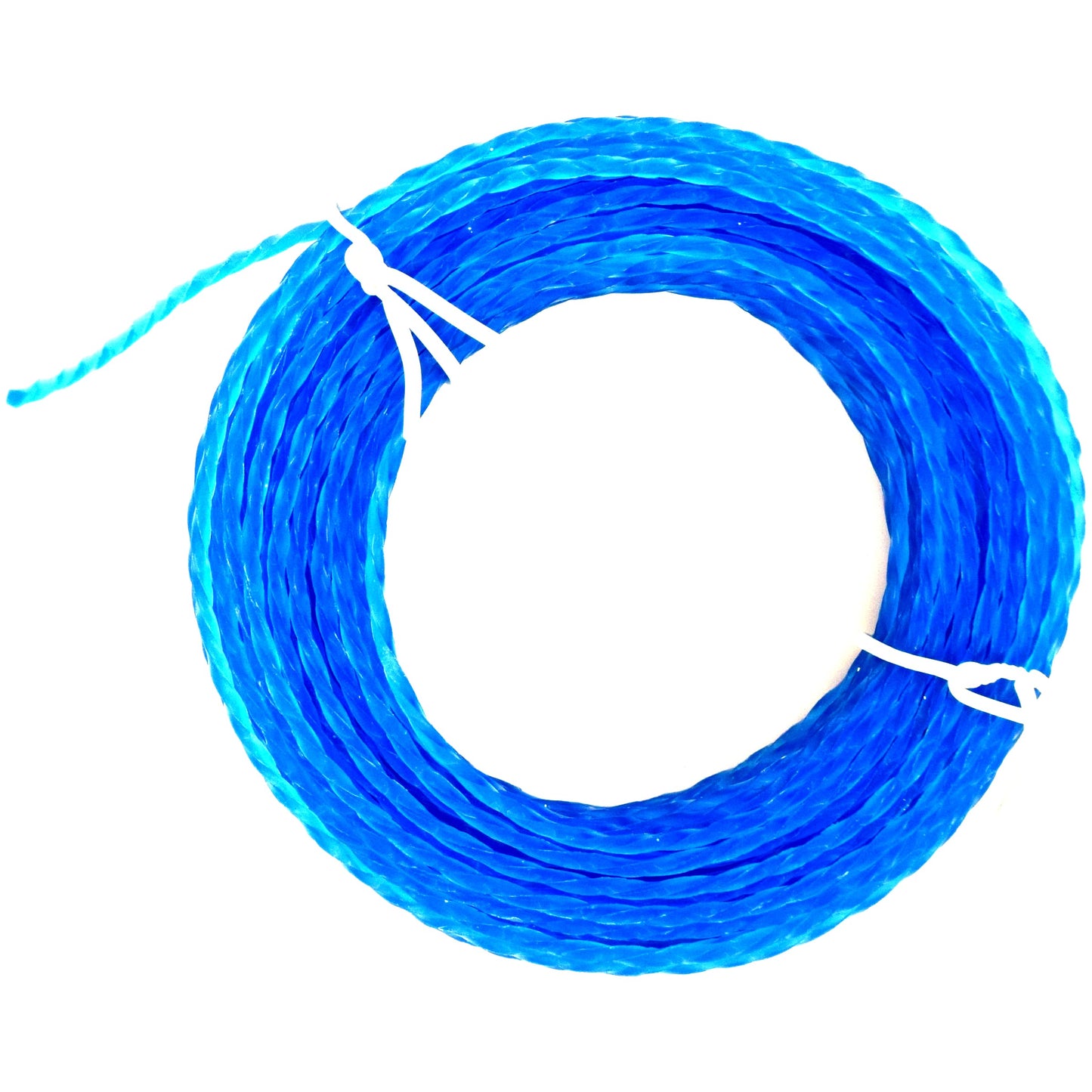 Trimmer Line Strimmer Line Heavy-Duty Twist Shaped Low Noise for Grass Trimmers and Brushcutters (Blue, 1.6 mm x 15 metres)